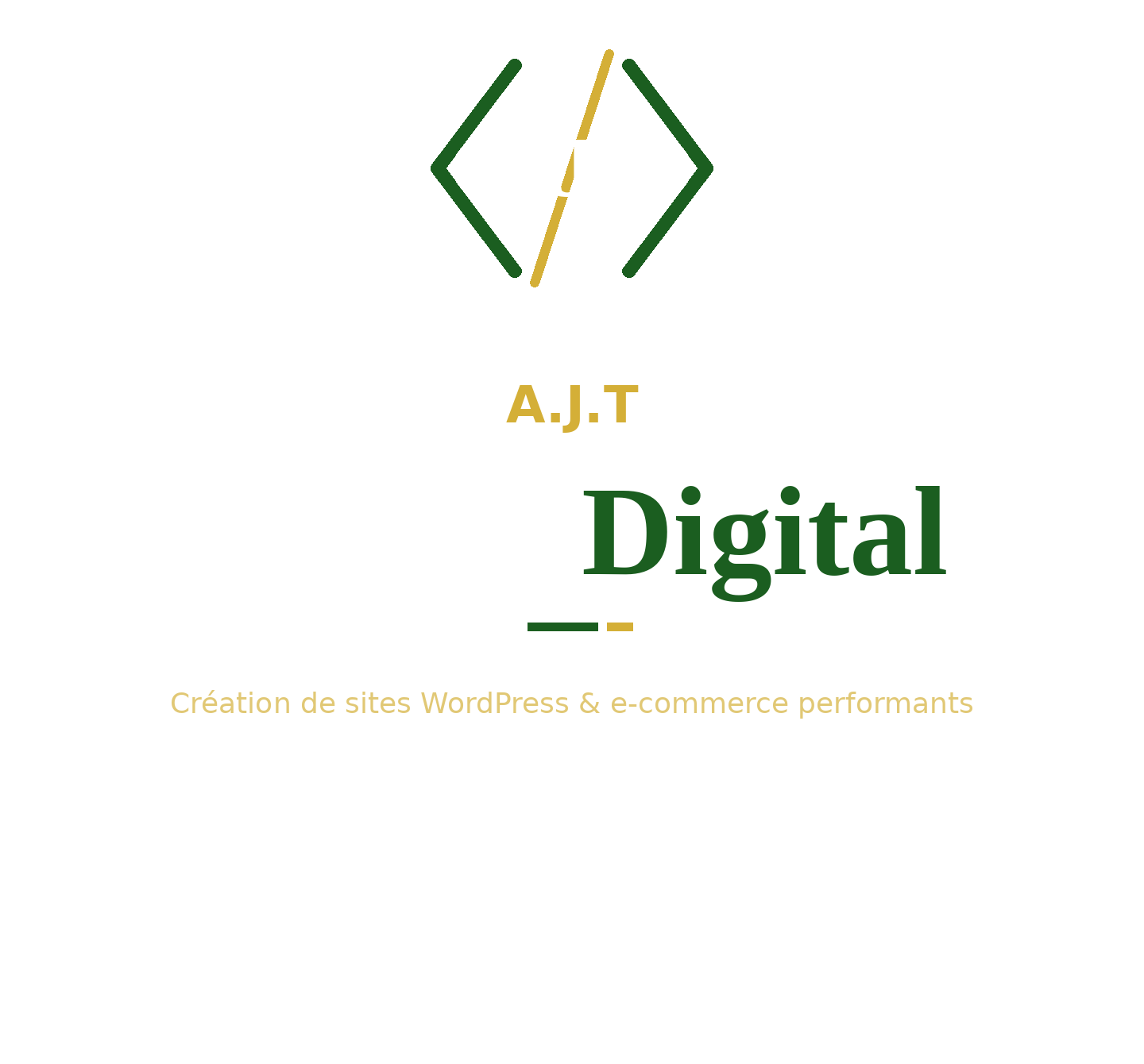 Identit&eacute; visuelle A.J.T Studio Digital